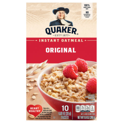 Quaker Instant Oatmeal, Original