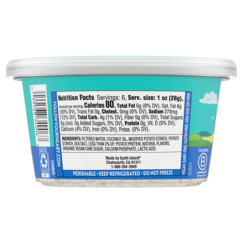 Follow Your Heart Dairy Free Vegan Feta Style Crumbles Cheese