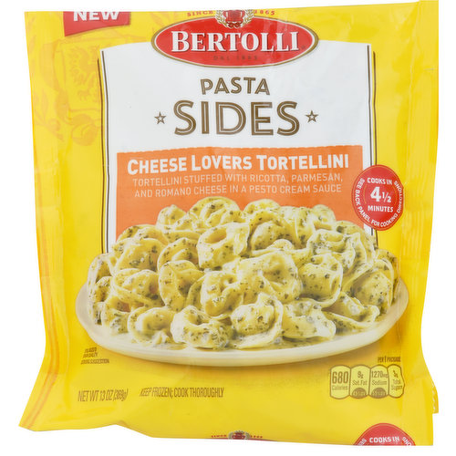 Bertolli Pasta Sides, Cheese Lovers Tortellini