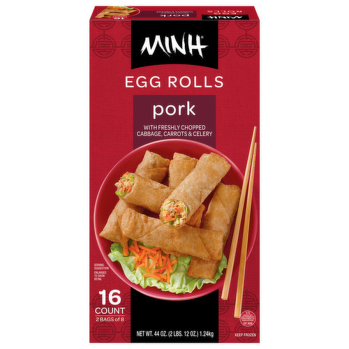 Minh Egg Rolls, Pork