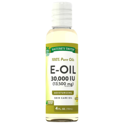 Nature's Truth E-Oil, 30,000 IU, Lemon Scented, Moisturizing