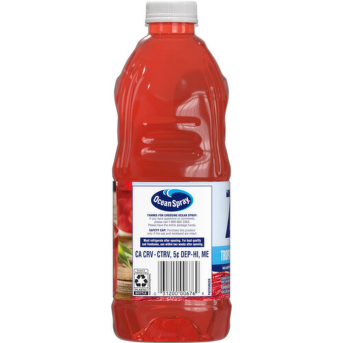 Ocean Spray Cranberry Juice Drink, Zero Sugar, Tropical Punch