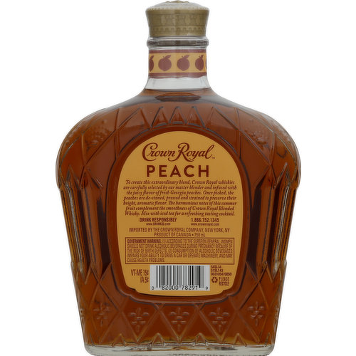 Crown Royal Whisky, Peach Flavored