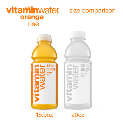 vitaminwater  Sugar Rise Orange Nutrient Enhanced Flavored Water Beverage