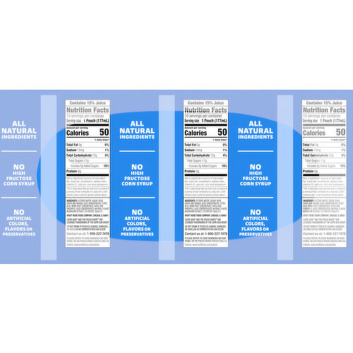 Capri Sun Fruit Punch Juice Drink Blend