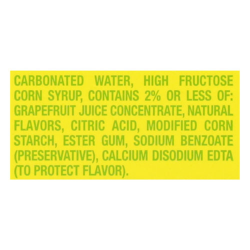 Squirt Soda, Grapefruit, Caffeine Free, Mini
