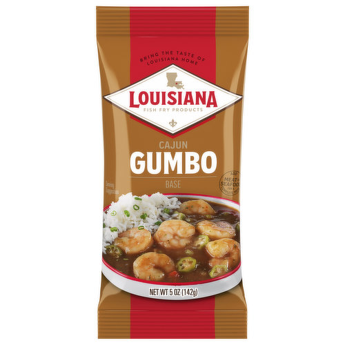Louisiana Fish Fry Products Gumbo Base, Cajun