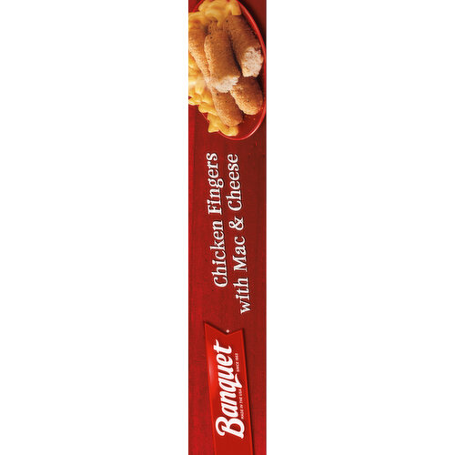 Banquet Chicken Fingers, with Mac & Cheese