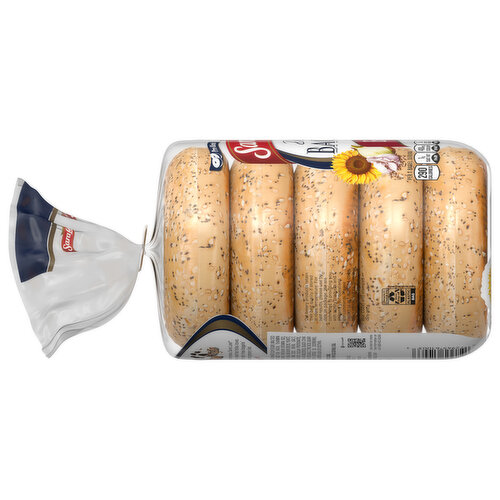 Sara Lee Deluxe Everything Bagels, 5 count, 16.7 oz
