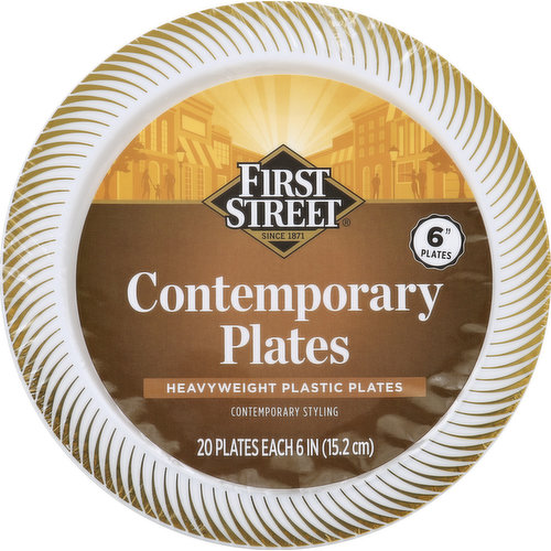 First Street Plates, Contemporary Styling