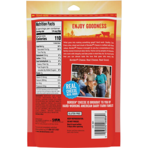 Borden Four Cheese Mexican Finely Shredded Cheese