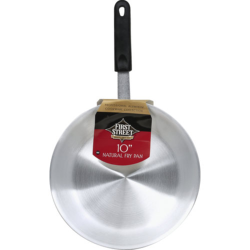 First Street Fry Pan, Natural, 10 Inch