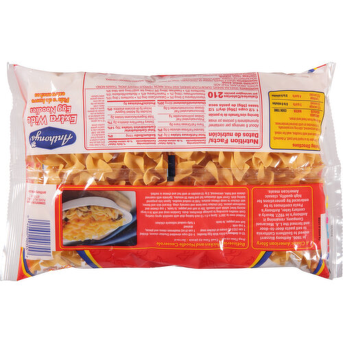 Anthony's Egg Noodles, Extra Wide