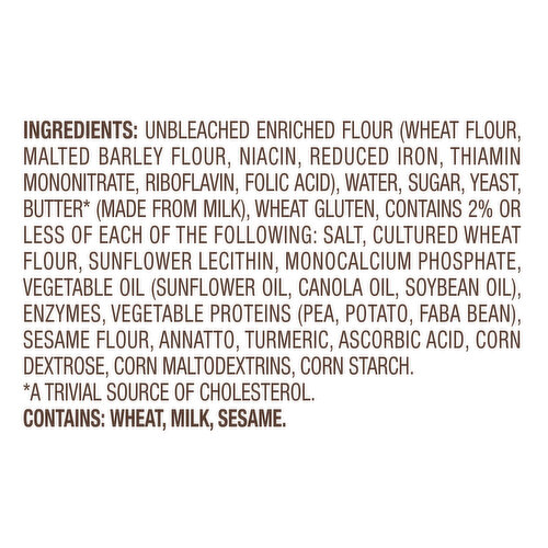 Nature's Own Brioche Style Hamburger Buns