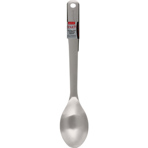 Good Cook Spoon, Basting, Stainless Steel