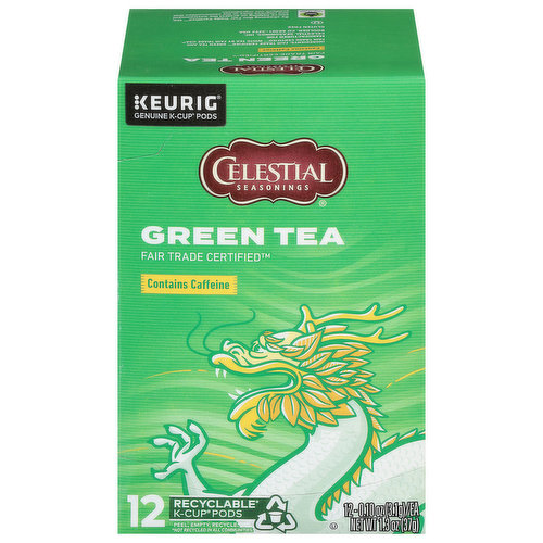 Celestial Seasonings Green Tea, K-Cup Pods