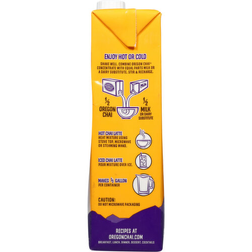 Oregon Chai The Original Chai Tea Latte