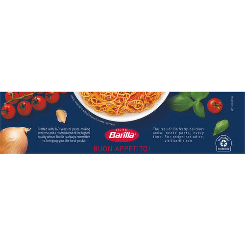 Barilla Angel Hair - Non-GMO Pasta Made with Durum Wheat Semolina & Kosher Certified Pasta