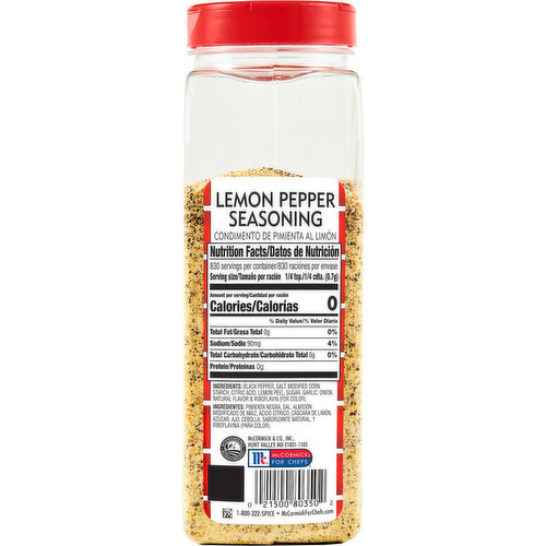 Lawry's Lemon Pepper Seasoning - Smart & Final