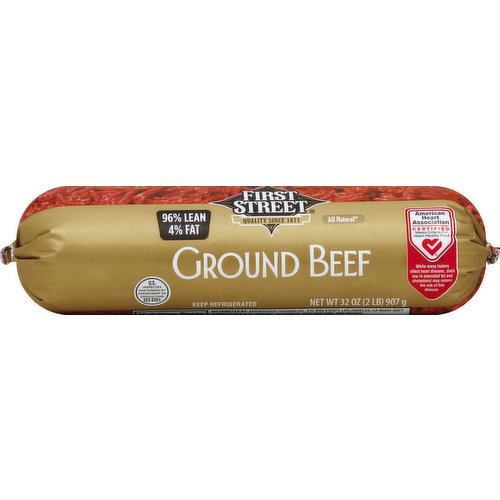 First Street Beef, Ground