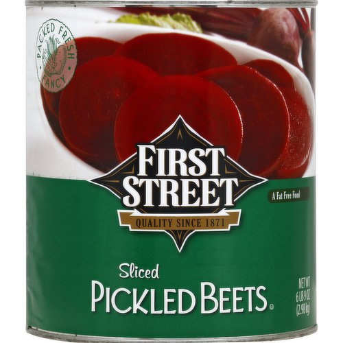 First Street Pickled Beets, Sliced