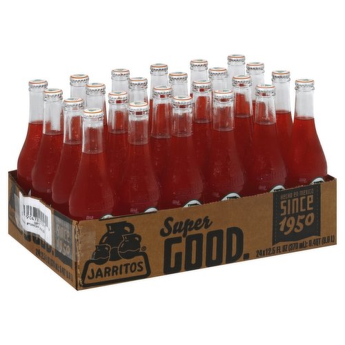 Jarritos Strawberry Soda 12.5 oz Bottles