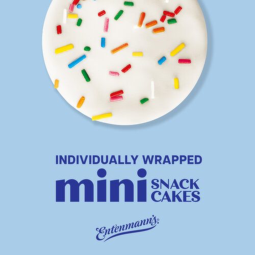 Entenmann's Party Creme Filled Sugar Cupcakes, 8 packs, 12.7 oz