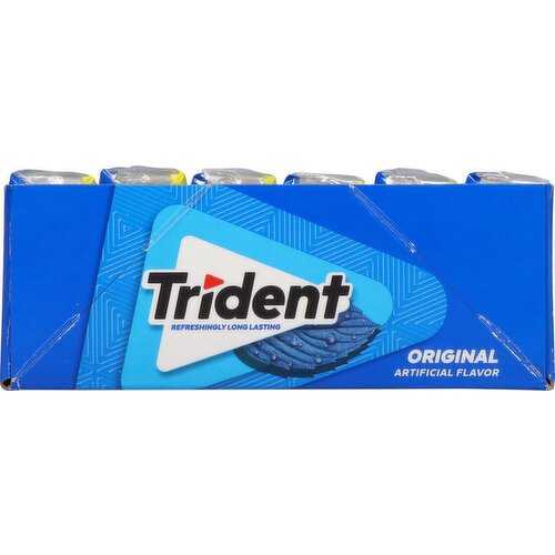 Trident Gum, Sugar Free, Original, Mega Pack
