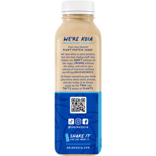 Koia Shake, Plant-Based, Vanilla Bean