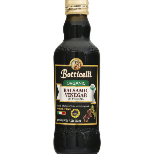 Botticelli Balsamic Vinegar of Modena, Organic