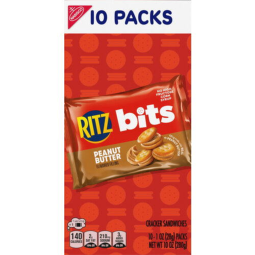 Ritz Peanut Butter Flavored Cracker Sandwiches