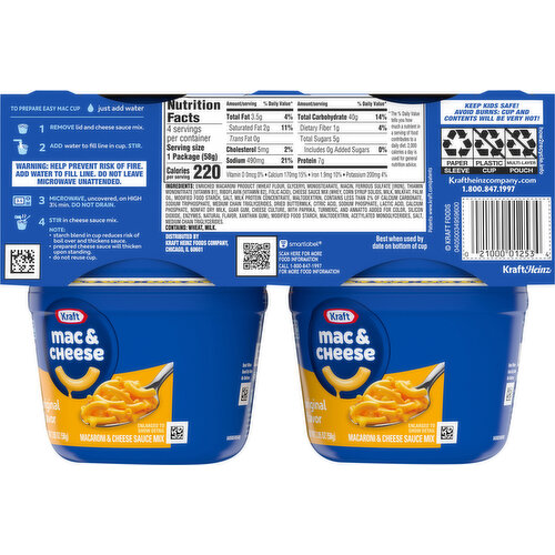 Kraft Original Flavor Mac & Cheese