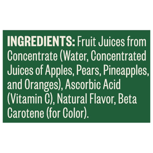 Tree Top Flavored Juice Blend, Pineapple Orange