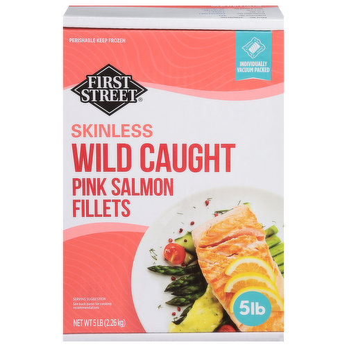 Kroger® Frozen Wild Caught Pink Salmon Fillets BIG DEAL!, 32 oz