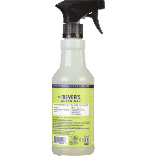 Mrs. Meyer's Everyday Cleaner, Multi-Surface, Lemon Verbena Scent