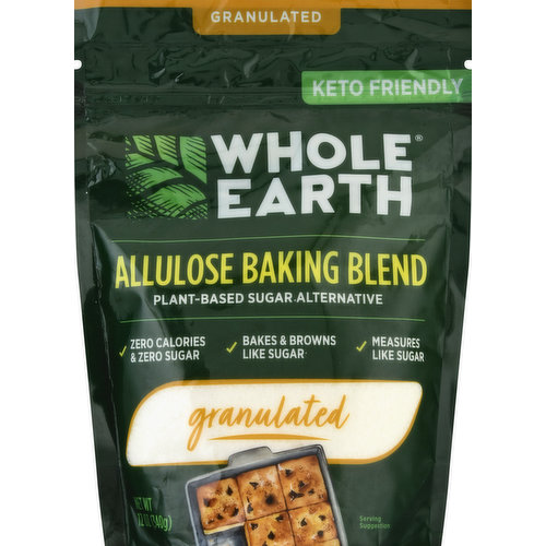 Whole Earth Allulose Baking Blend, Granulated