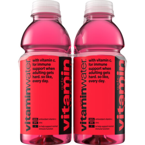 vitaminwater Power-C Electrolyte Enhanced Water W/ Vitamins, Dragonfruit Drinks
