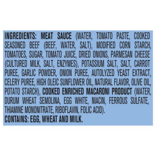 Gerber Toddler (12+ Months) Spaghetti Rings in Meat Sauce