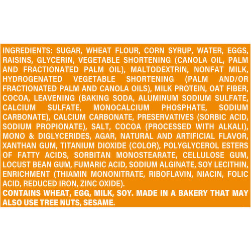 Marinela Orange Cake with Raisins, 5 packs, 12.35 oz