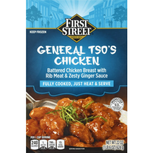 First Street General Tso's Chicken