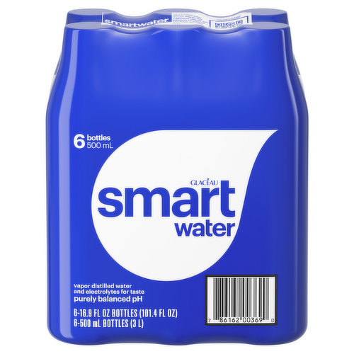 Smartwater Distilled Water, Vapor