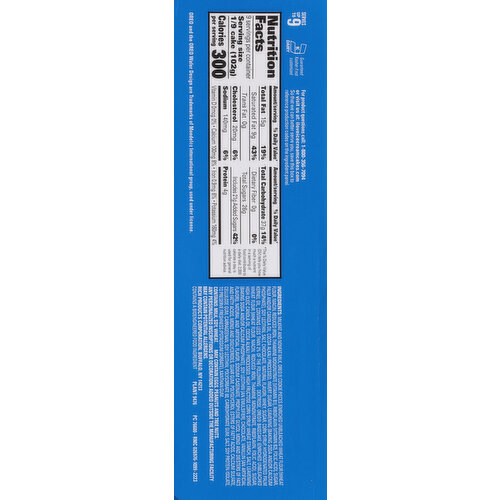 Carvel Premium Creamy Vanilla Ice Cream Ice Cream Cake with Oreo Cookie Pieces