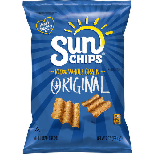SunChips Whole Grain Snacks, Original