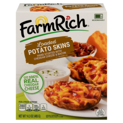 Farm Rich Potato Skins, Loaded