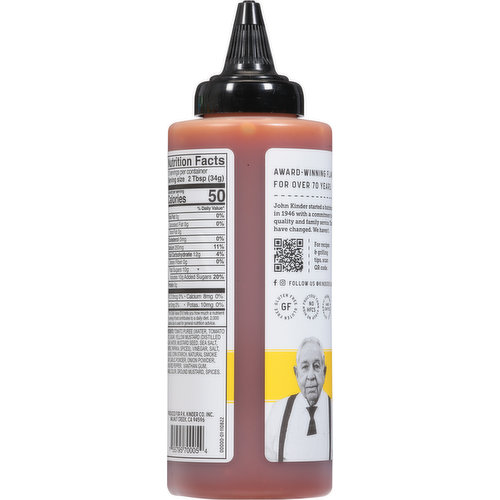 Kinder's BBQ Sauce, Gold