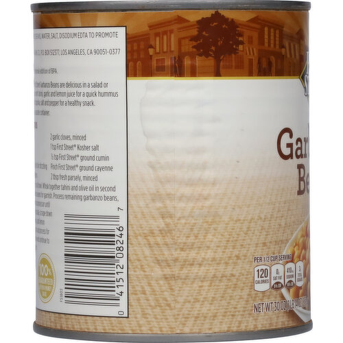 First Street Garbanzo Beans