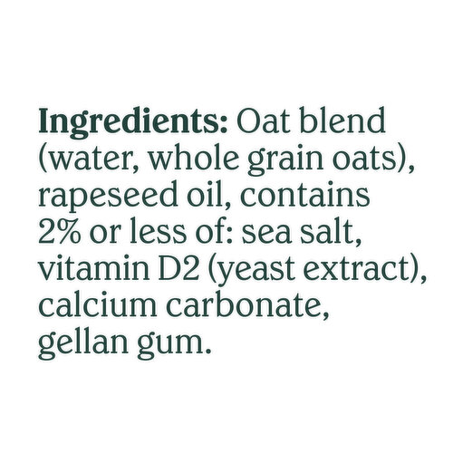 Chobani Extra Creamy Oatmilk
