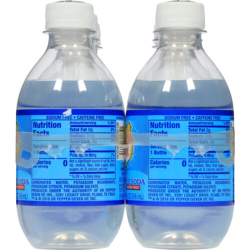 Canada Dry Club Soda, Sodium Free, 6-Pack