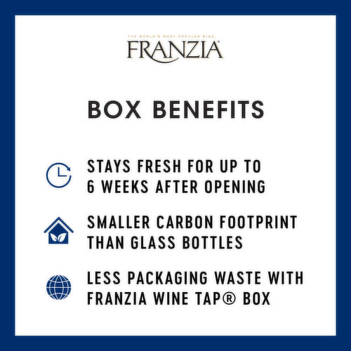 Franzia Vintner Select Merlot Red Wine Box