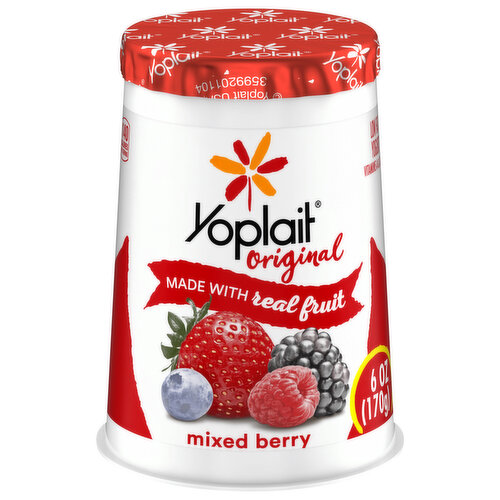 Yoplait Yogurt, Low Fat, Mixed Berry